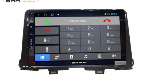 Màn hình DVD Android xe Kia Morning 2021 - nay | Gotech GT8 Max